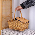 Basket with Lid Lidded Handwoven | High & Bury