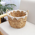 Basket with Macrame Accents | High & Bury