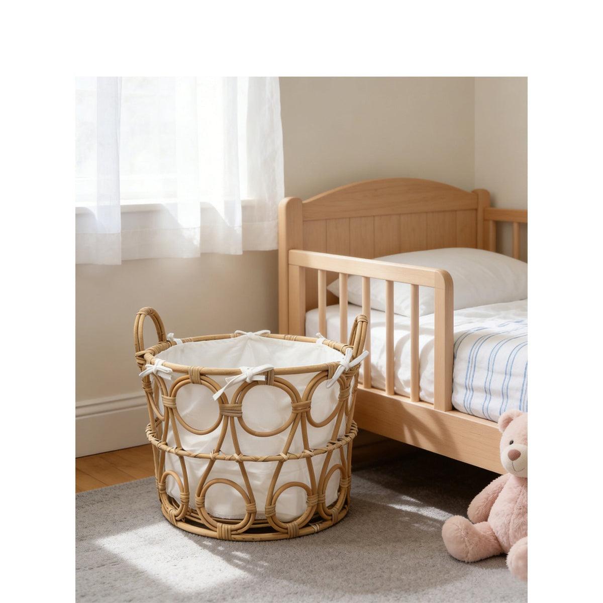 Basket with Round Cutout | High & Bury