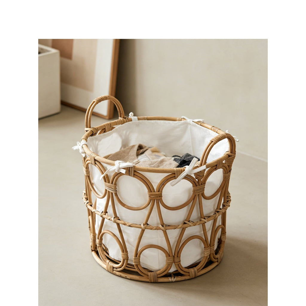 Basket with Round Cutout | High & Bury