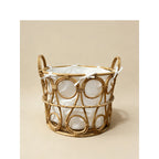 Basket with Round Cutout | High & Bury