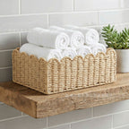 Basket with Wave Edge | High & Bury