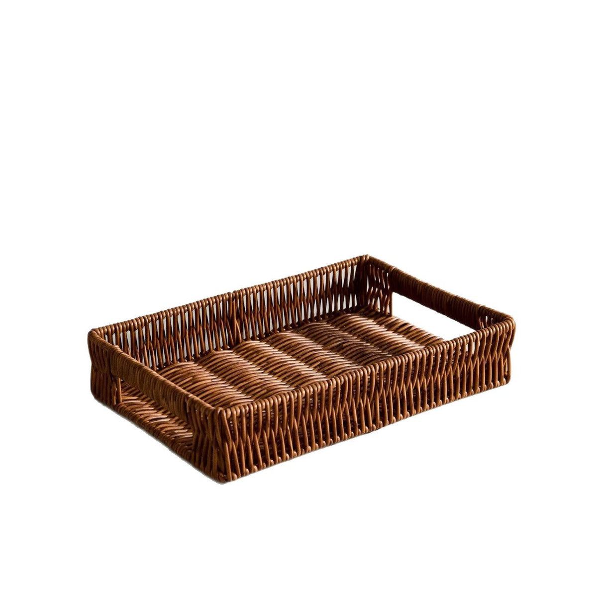 Basket Woven Natural Fiber Soft Textile | High & Bury