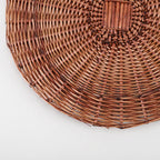 Bast Basket Woven Natural Fiber Soft Textile | High & Bury