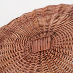 Bast Basket Woven Natural Fiber Soft Textile | High & Bury