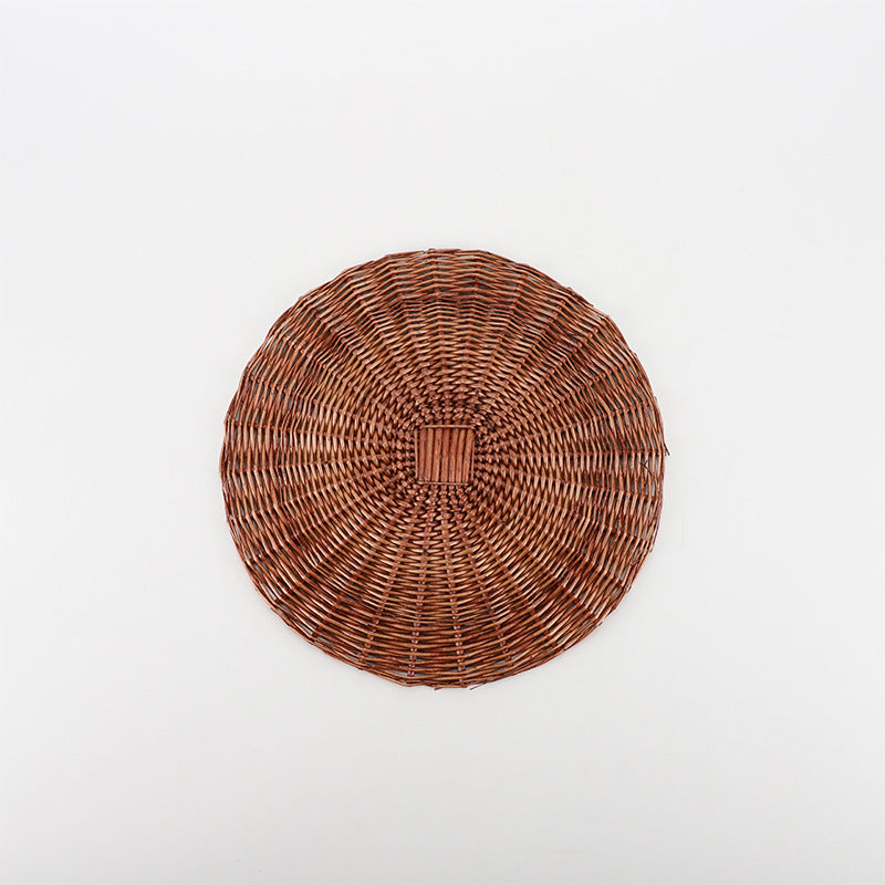 Bast Basket Woven Natural Fiber Soft Textile | High & Bury