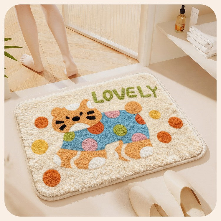 Bath Mat Soft Textile Non Slip | High & Bury