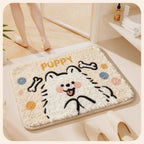 Bath Mat Soft Textile Non Slip | High & Bury