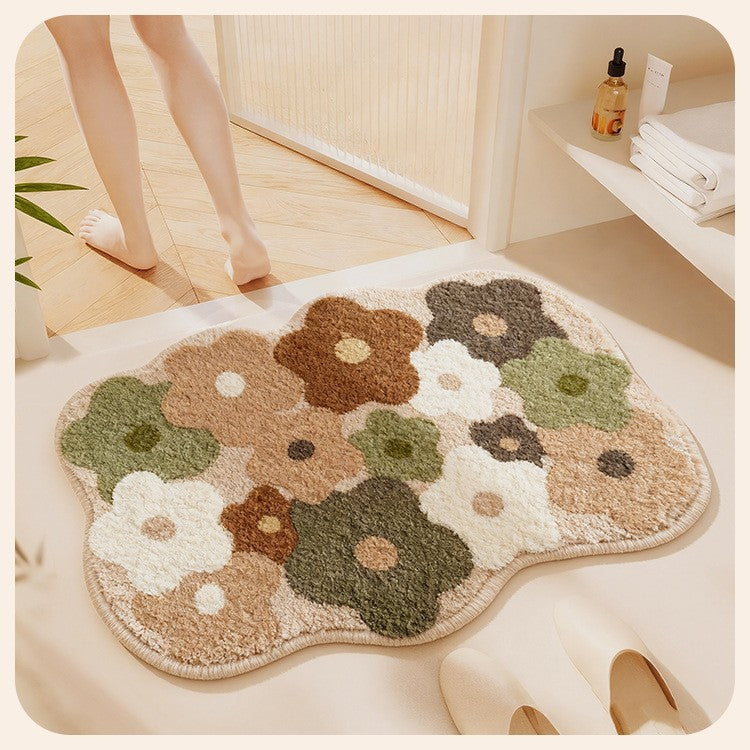 Bath Mat Soft Textile Non Slip | High & Bury