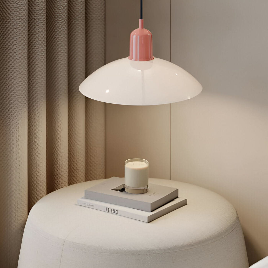 Bauhaus Iron Pendant Light, 32cm Diameter, 22cm High, Adjustable 1.5m Cord, view 13