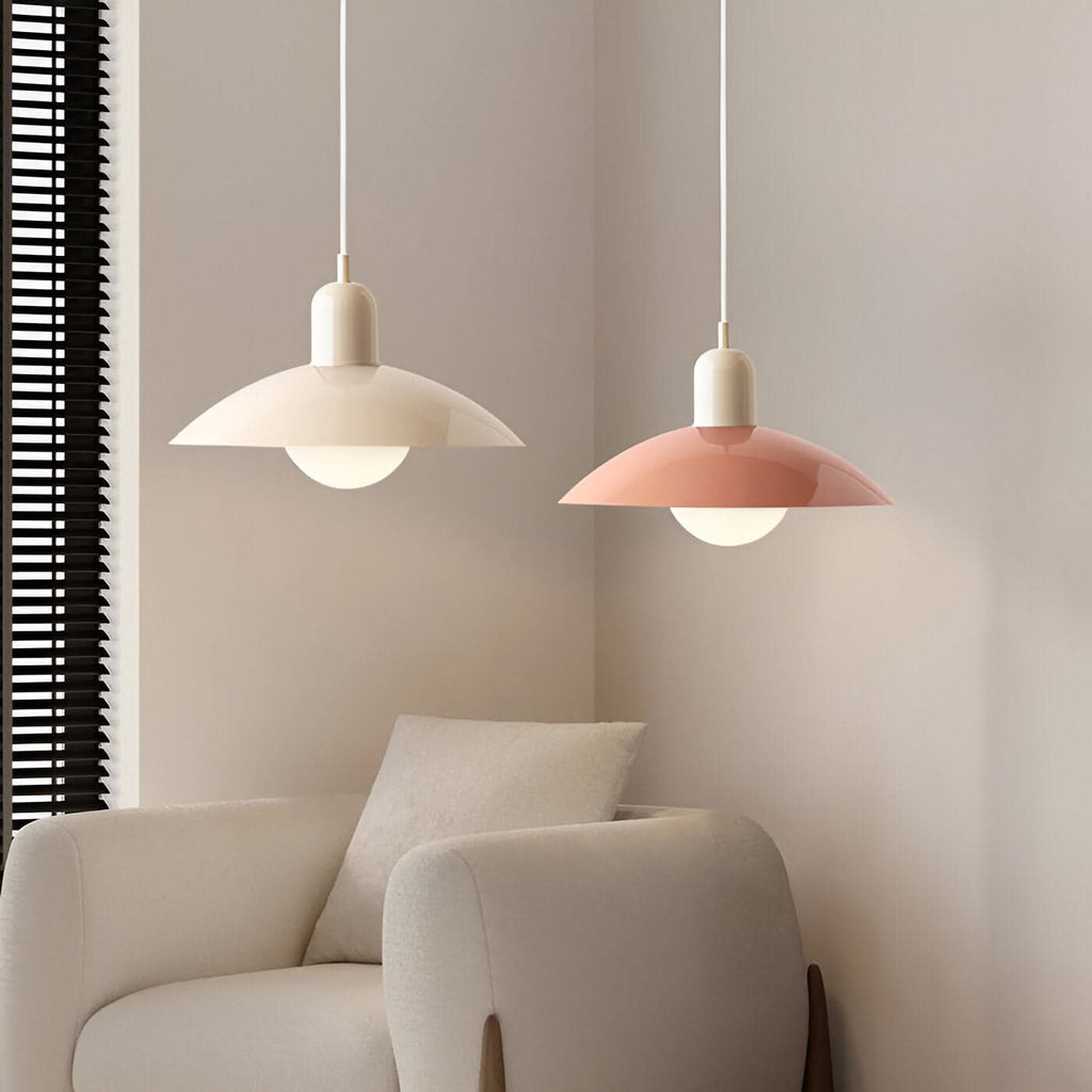 Bauhaus Iron Pendant Light, 32cm Diameter, 22cm High, Adjustable 1.5m Cord, view 18