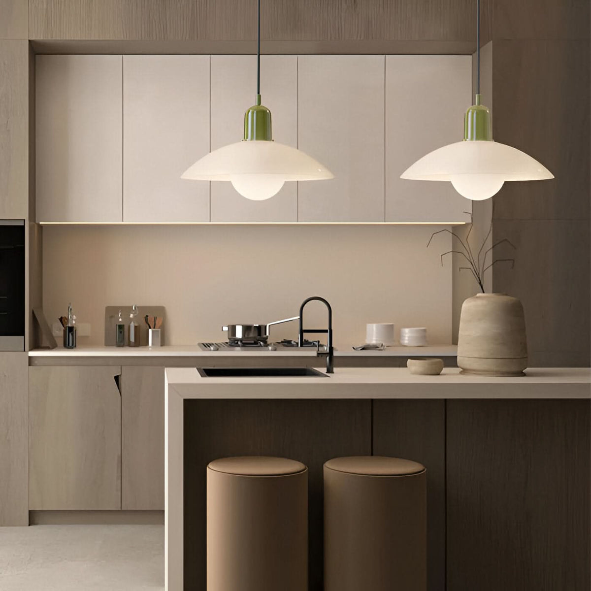 Bauhaus Iron Pendant Light, 32cm Diameter, 22cm High, Adjustable 1.5m Cord, view 19
