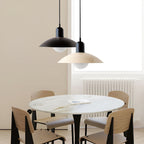Bauhaus Iron Pendant Light, 32cm Diameter, 22cm High, Adjustable 1.5m Cord, view 20