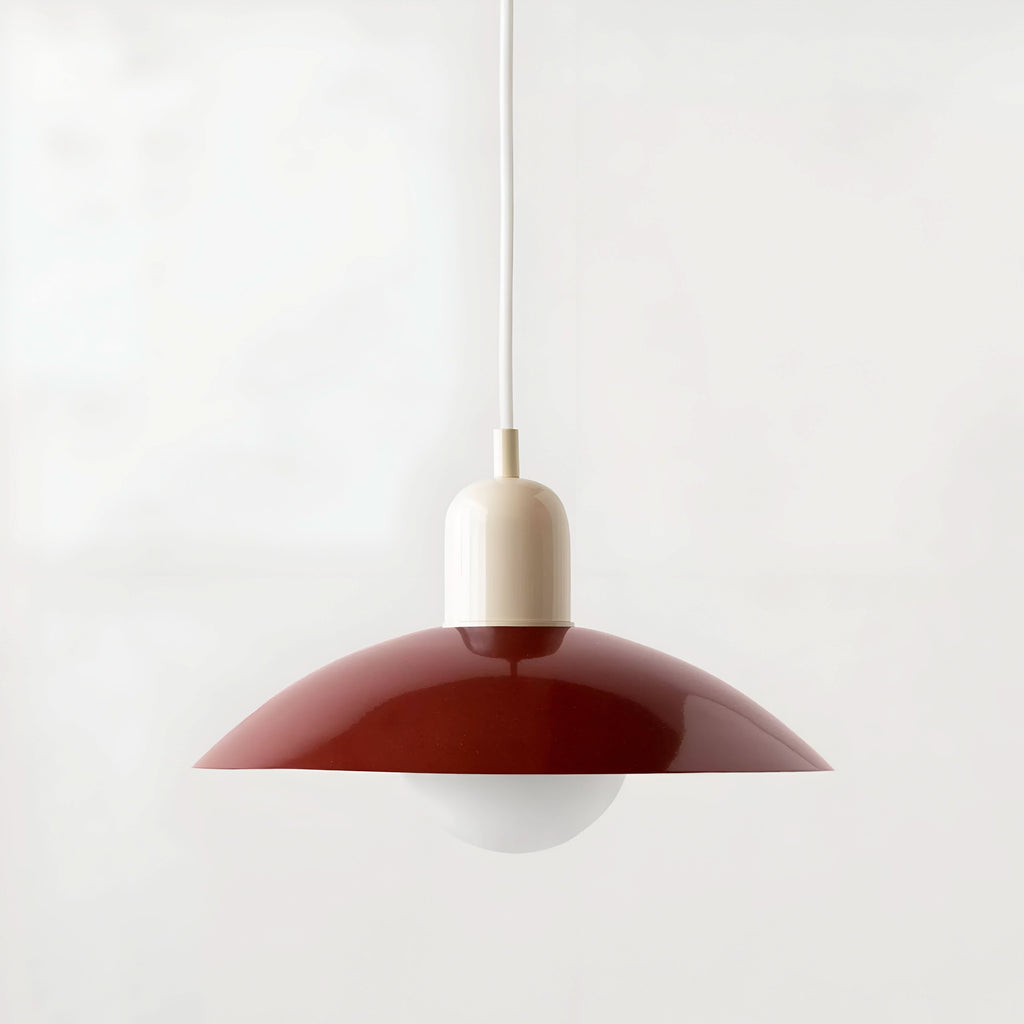 Bauhaus Iron Pendant Light, 32cm Diameter, 22cm High, Adjustable 1.5m Cord, view 25