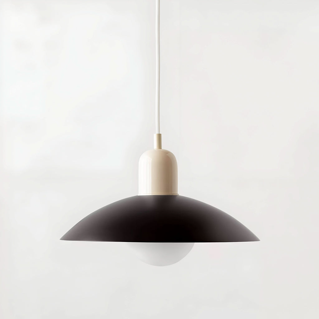 Bauhaus Iron Pendant Light, 32cm Diameter, 22cm High, Adjustable 1.5m Cord, view 26