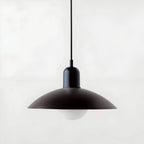 Bauhaus Iron Pendant Light, 32cm Diameter, 22cm High, Adjustable 1.5m Cord, view 30
