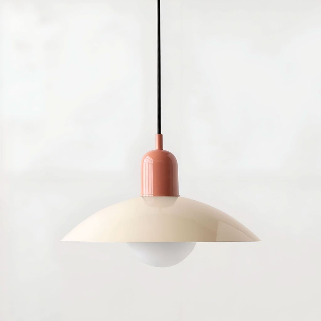 Bauhaus Iron Pendant Light, 32cm Diameter, 22cm High, Adjustable 1.5m Cord, view 31