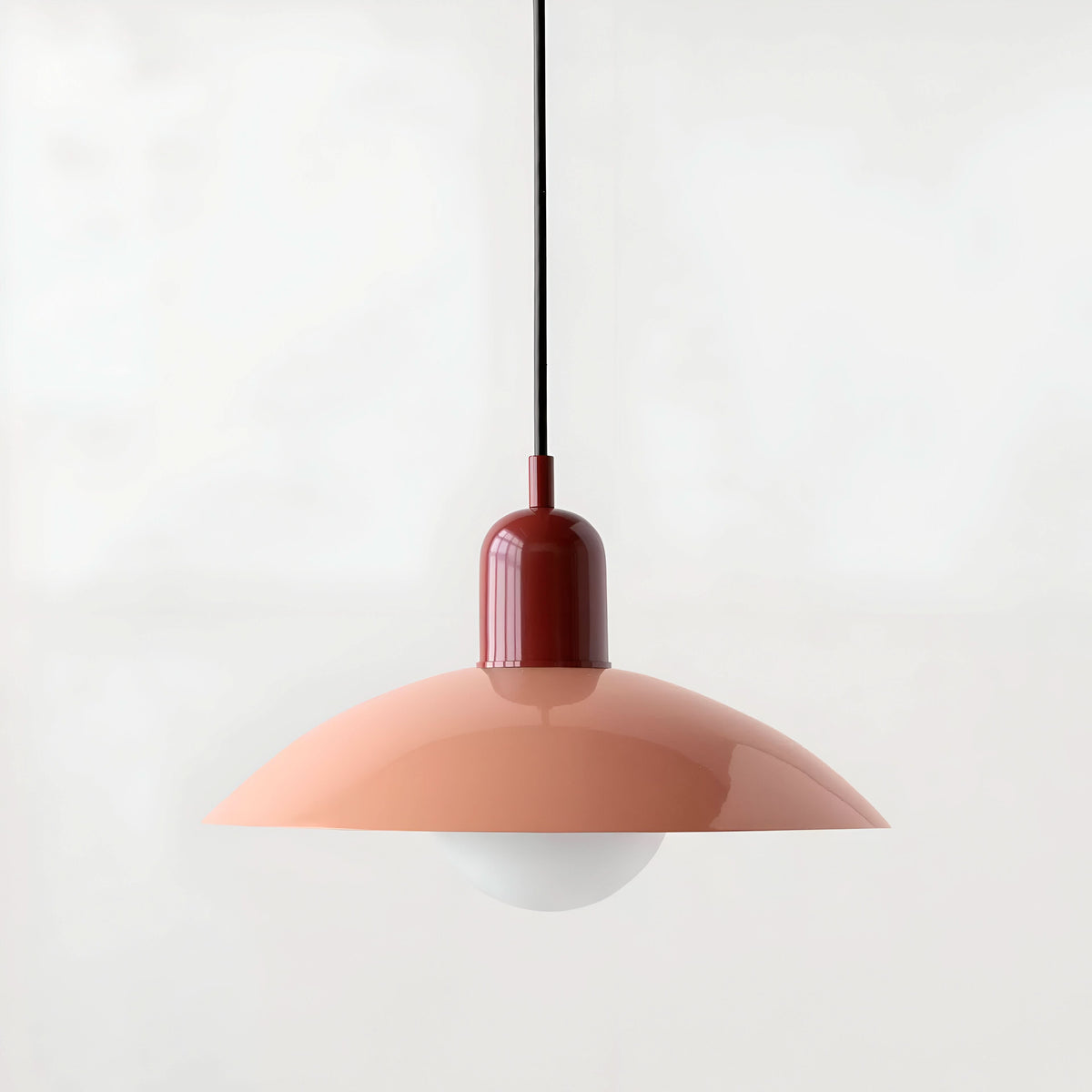 Bauhaus Iron Pendant Light, 32cm Diameter, 22cm High, Adjustable 1.5m Cord, view 36