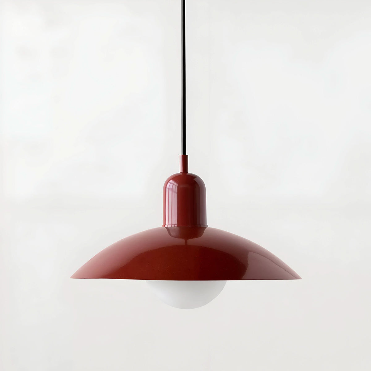 Bauhaus Iron Pendant Light, 32cm Diameter, 22cm High, Adjustable 1.5m Cord, view 37