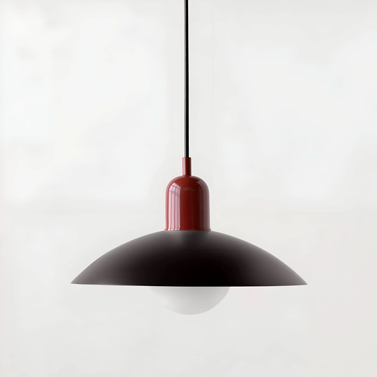 Bauhaus Iron Pendant Light, 32cm Diameter, 22cm High, Adjustable 1.5m Cord, view 38