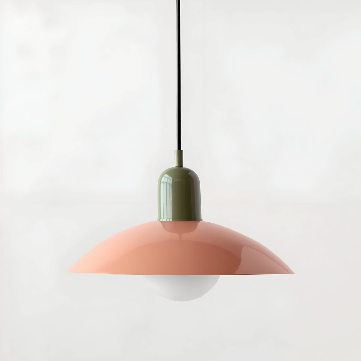 Bauhaus Iron Pendant Light, 32cm Diameter, 22cm High, Adjustable 1.5m Cord, view 40