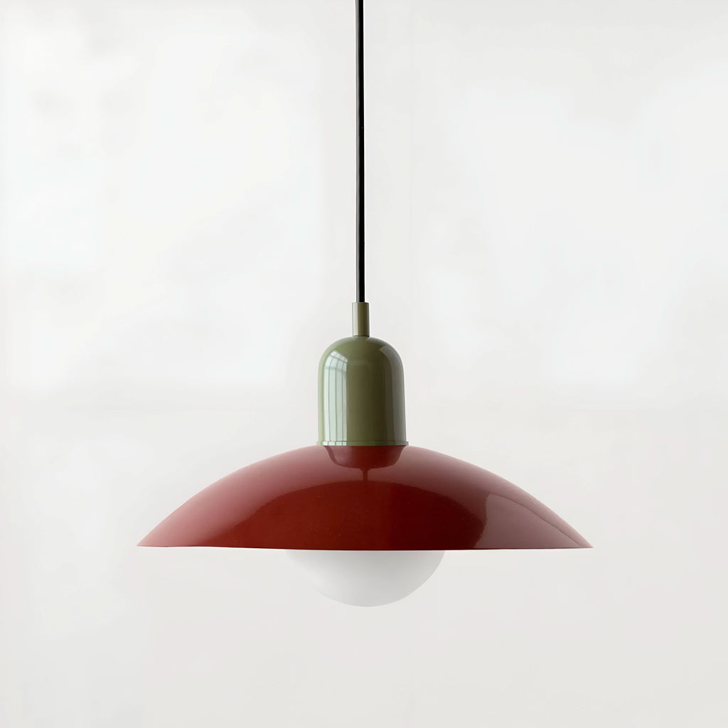 Bauhaus Iron Pendant Light, 32cm Diameter, 22cm High, Adjustable 1.5m Cord, view 41