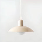 Bauhaus Iron Pendant Light, 32cm Diameter, 22cm High, Adjustable 1.5m Cord
