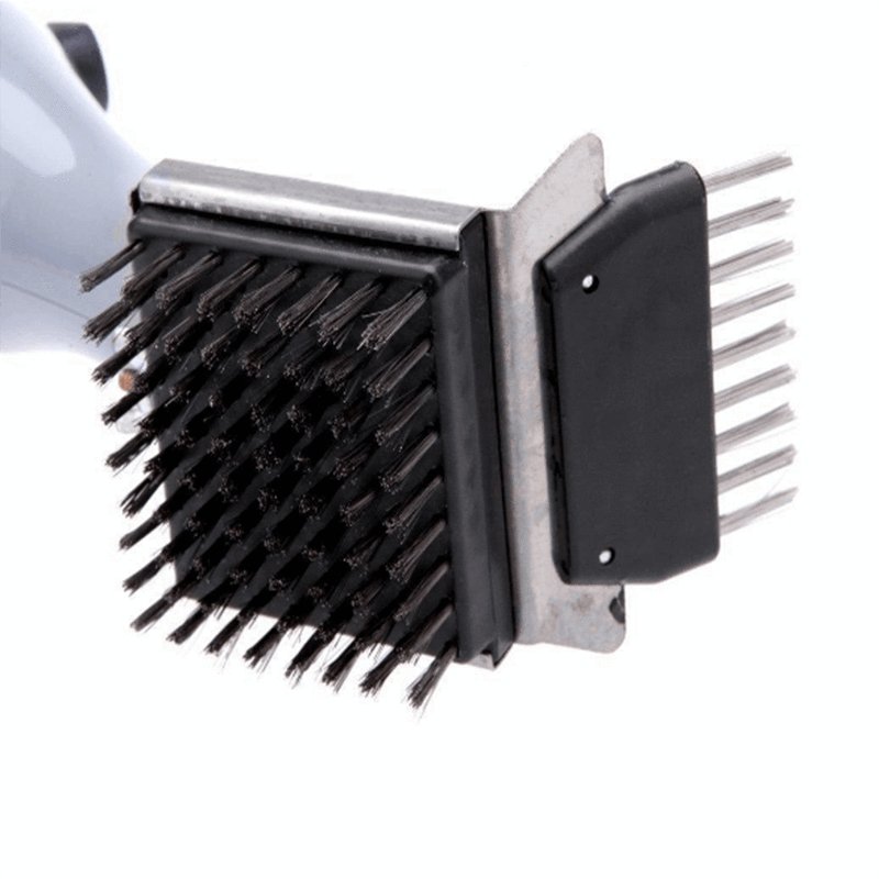 BBQ Vapor Cleaner Brush with Stainless Steel Bristles for Grill Cleaning, view 5