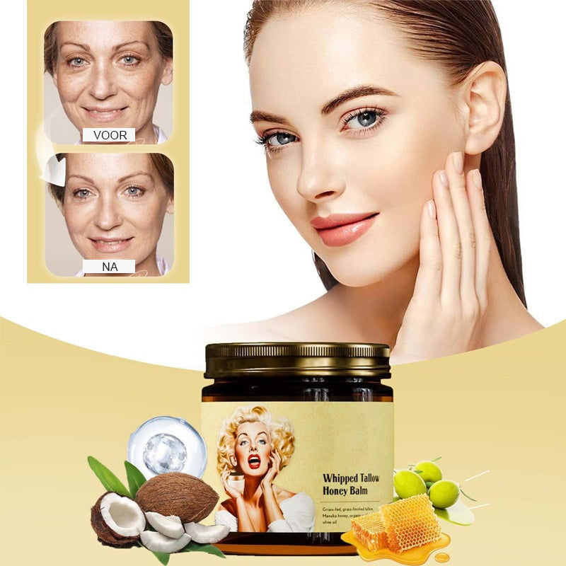 Beef Tallow and Manuka Honey Balm for Face, Body and Lips, view 12