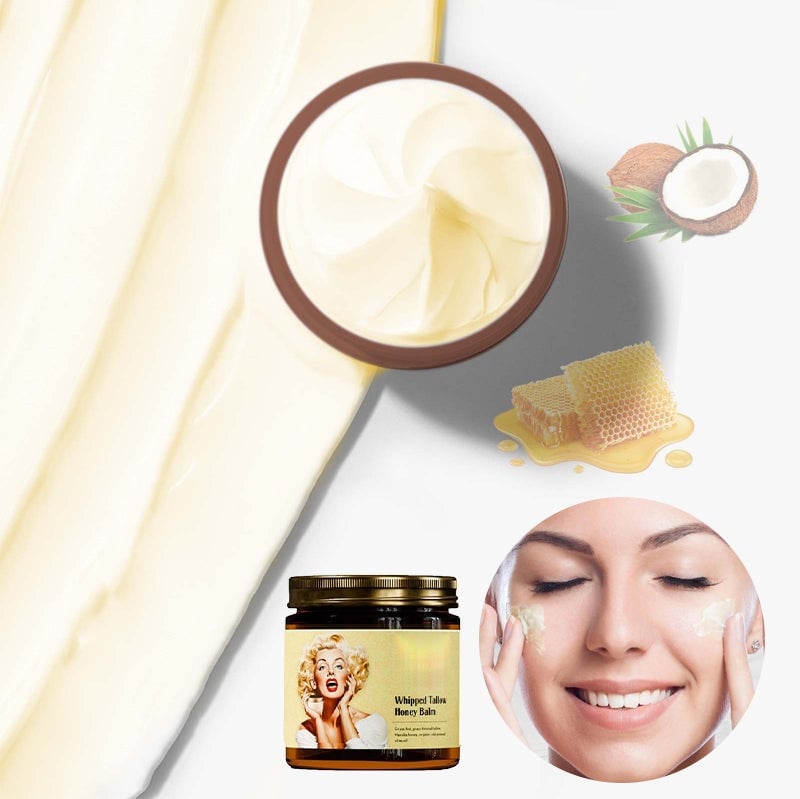 Beef Tallow and Manuka Honey Balm for Face, Body and Lips, view 2