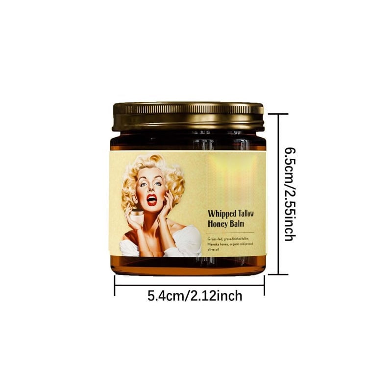 Beef Tallow and Manuka Honey Balm for Face, Body and Lips, view 3