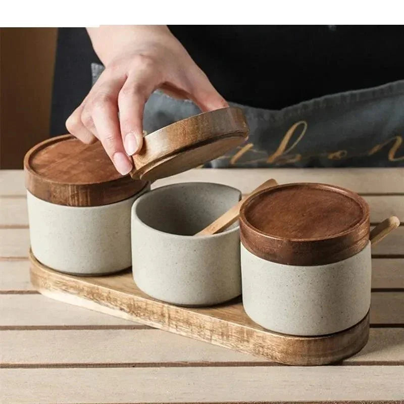 Belona Ceramic Seasoning Jar Set