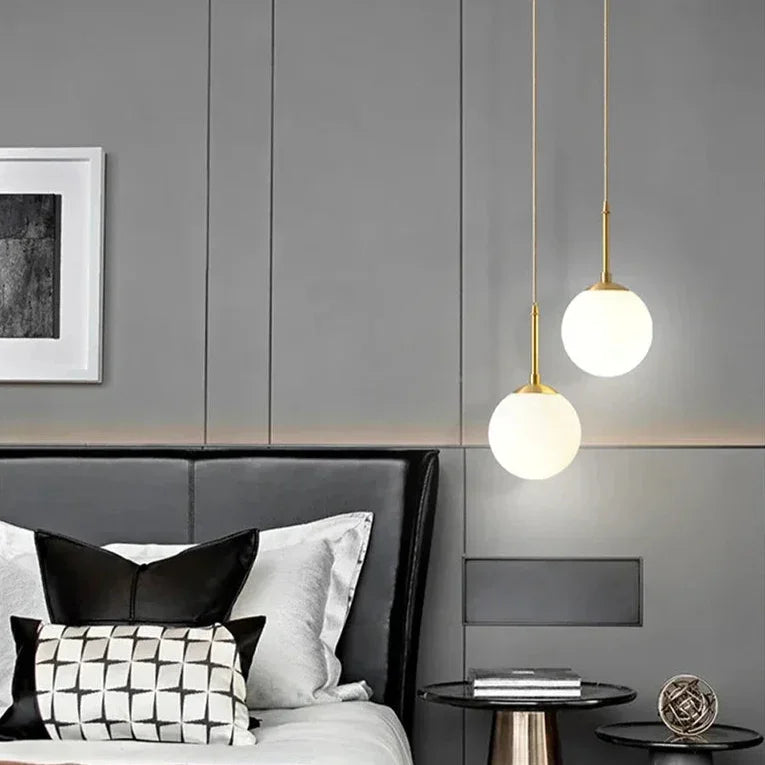 Bermeno Glass Ball Pendant Lamp