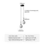 Bermeno Glass Ball Pendant Lamp