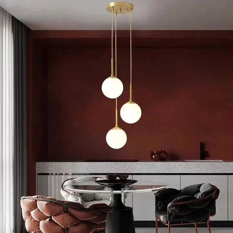 Bermeno Glass Ball Pendant Lamp