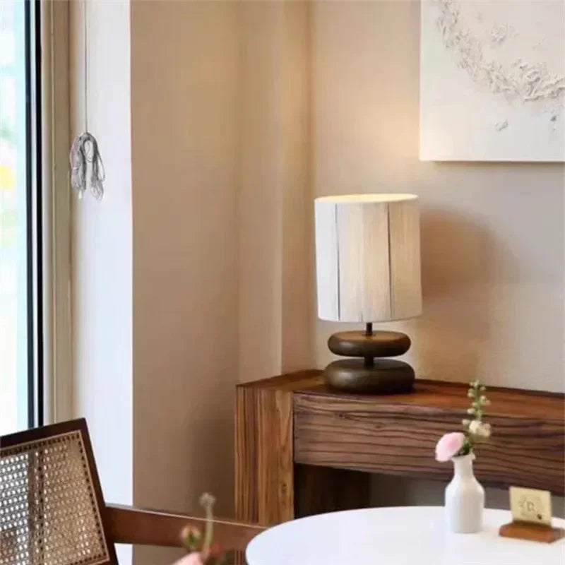 Berstoma Wood Table Lamp