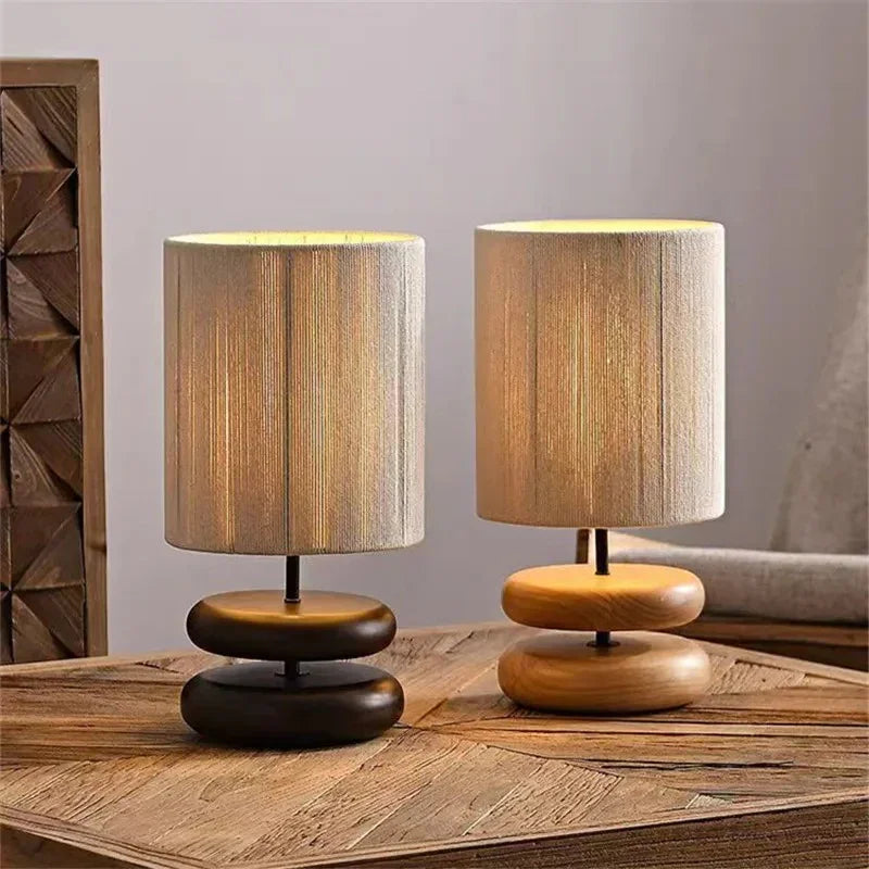 Berstoma Wood Table Lamp