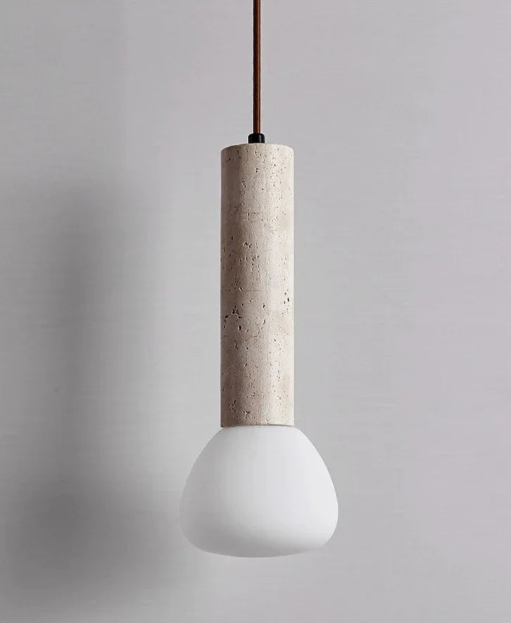 Bervira Travertine Pendant Lamp
