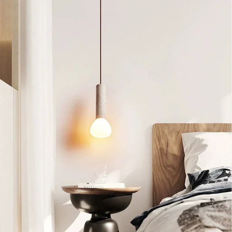 Bervira Travertine Pendant Lamp