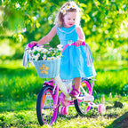 Bicycle Basket made of High-Quality Woven Material | High & Bury