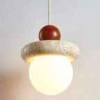 Birchwood Travertine Pendant Lamp