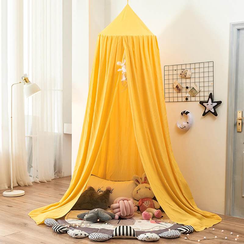 Blackout Polyester Bed Canopy for Kids, 250cm High, 65cm Diameter, view 19