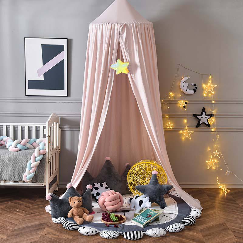 Blackout Polyester Bed Canopy for Kids, 250cm High, 65cm Diameter, view 4