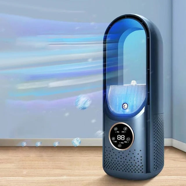 Bladeless Portable Air Conditioner, USB-Powered, 100 ml Water Tank, view 14