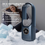 Bladeless Portable Air Conditioner, USB-Powered, 100 ml Water Tank, view 2