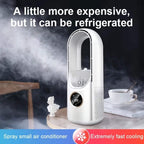Bladeless Portable Air Conditioner, USB-Powered, 100 ml Water Tank, view 4
