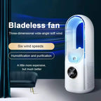 Bladeless Portable Air Conditioner, USB-Powered, 100 ml Water Tank, view 7