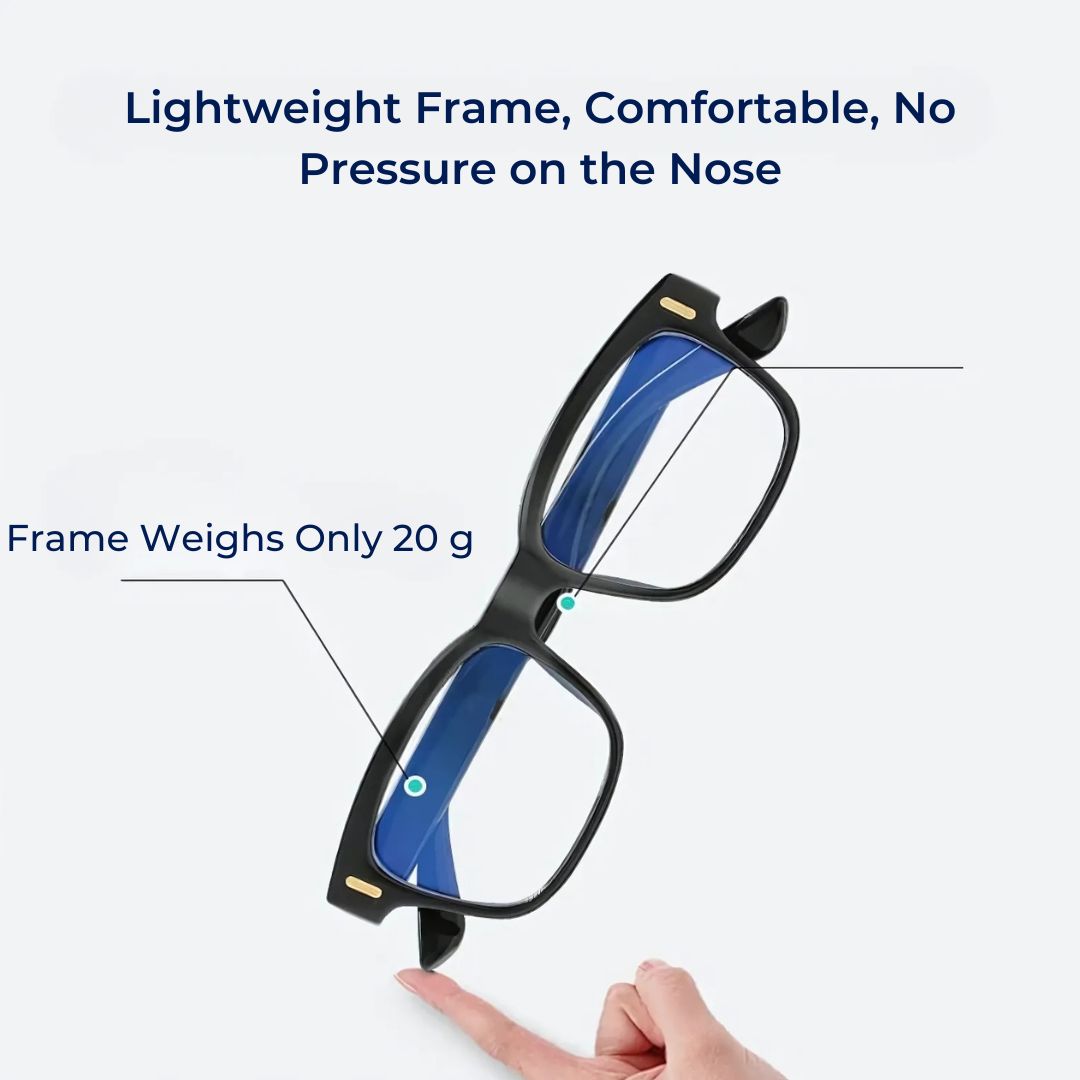 Blue Light Blocking Computer Glasses with UV Protection for Screen Use