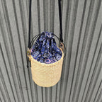 Bohemian Chic Woven Basket Bag | High & Bury