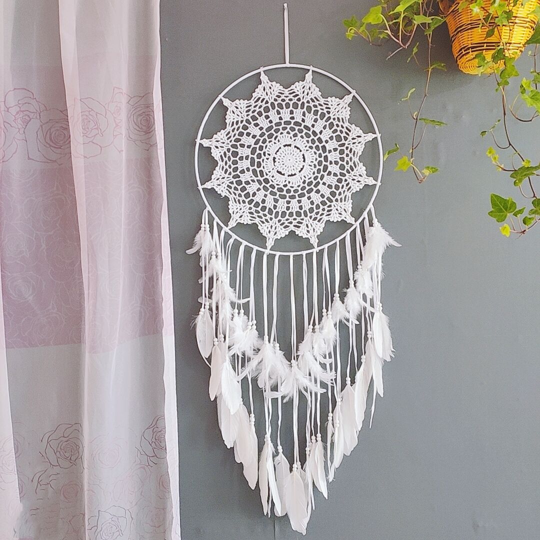 Bohemian Feather Dreamcatcher | High & Bury